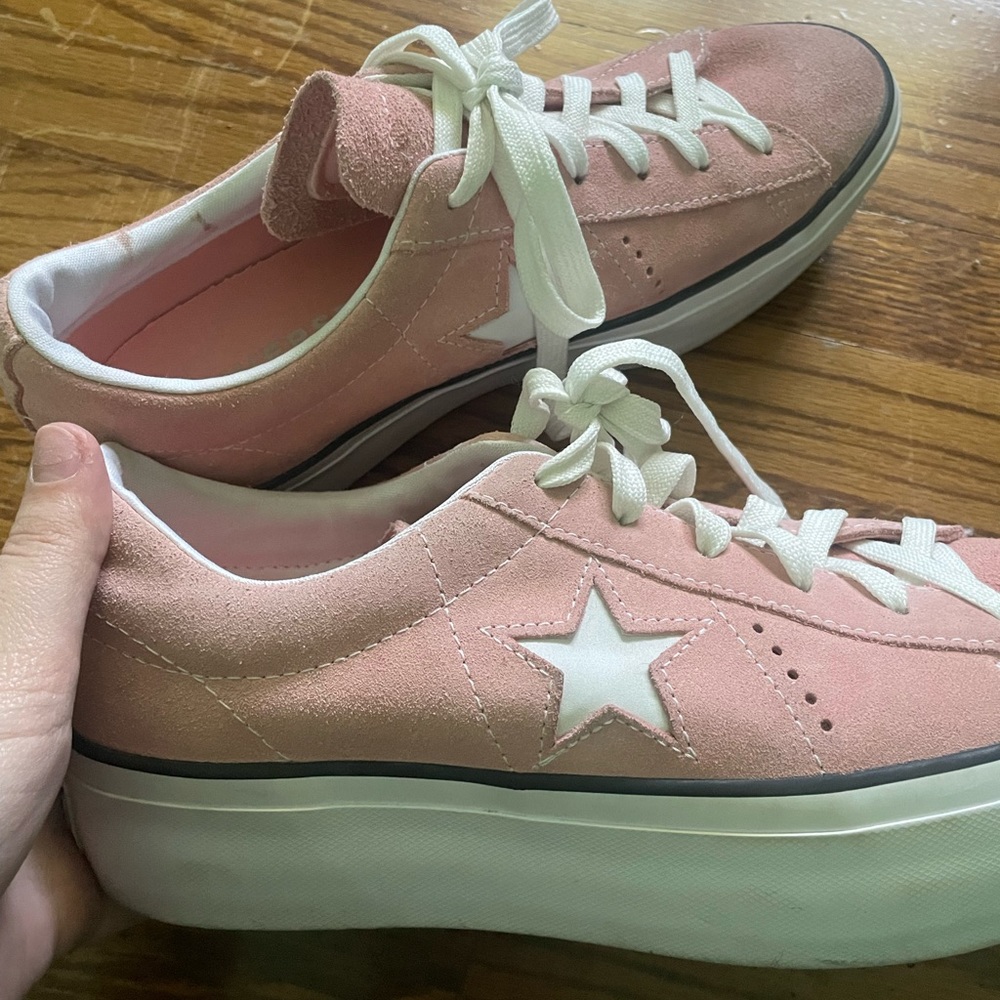 vintage platform converse all stars